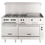 Vulcan EV60SS-6FP24G208 Restaurant Range Electric 60"