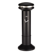 Rubbermaid FG9W3400BLA - Infinity™ Ultra-High Capacity Smoking Receptacle, 15-1/2"W X 41-1/2"H