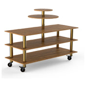 Steelite MGCMLB12BBXW Mogogo Buffet Solutions Modular Multi-Purpose Display 3-tier