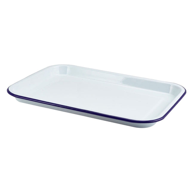 Steelite GW942933WH Serving Tray 13-1/4"L X 9-1/4"W X 7/8"H Rectangular