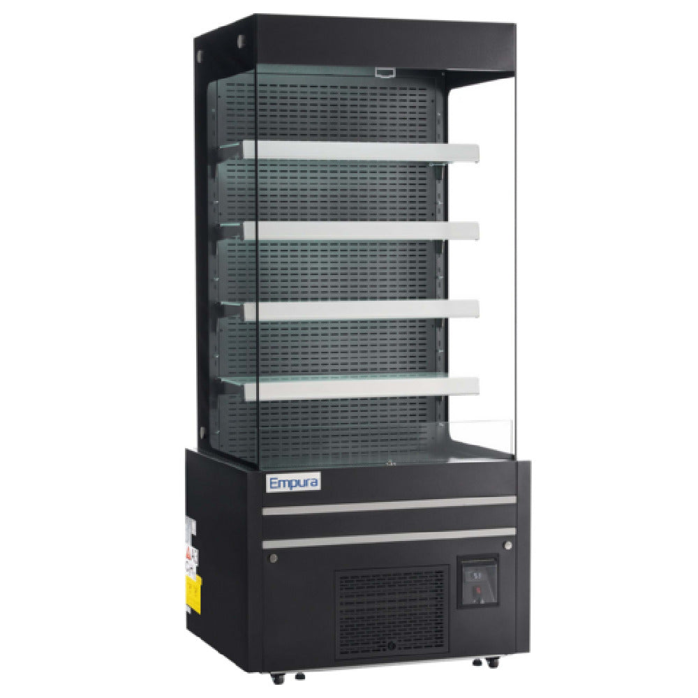 Empura E-VOAR-29B - Open Air Merchandiser, 28.7"W × 29"D × 79.9"H, 17.6 Cu. Ft. Capacity
