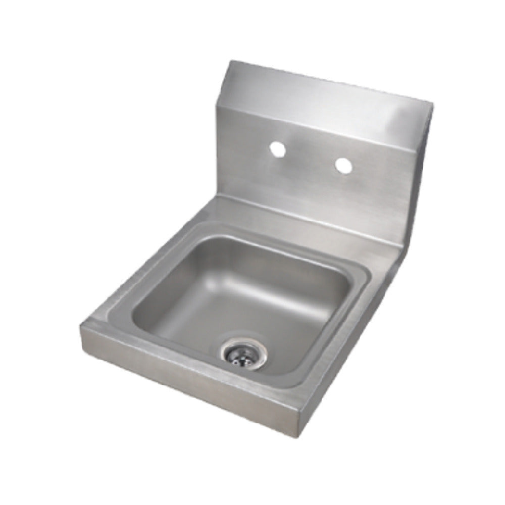 BK Resources BKHS-W-SS Space Saver Hand Sink Wall Mount 9" Wide X 9" Front-to-back X 5" Deep Bowl