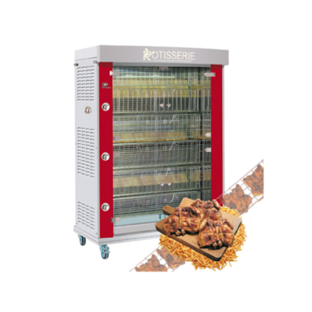 Rotisol SK1375-6G-SSP_NAT Spatch KING Rotisserie Oven Gas Floor Model