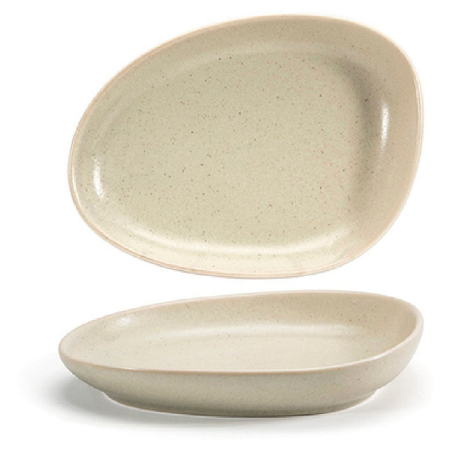 FOH DSP032MUP23 Kiln® Plate 8" X 6" X 1" Oval