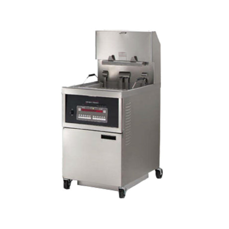 Henny Penny OGA341.0 OGA-341 Gas Auto Lift Open Fryer 1 Well COMPUTRON 8000 Controls