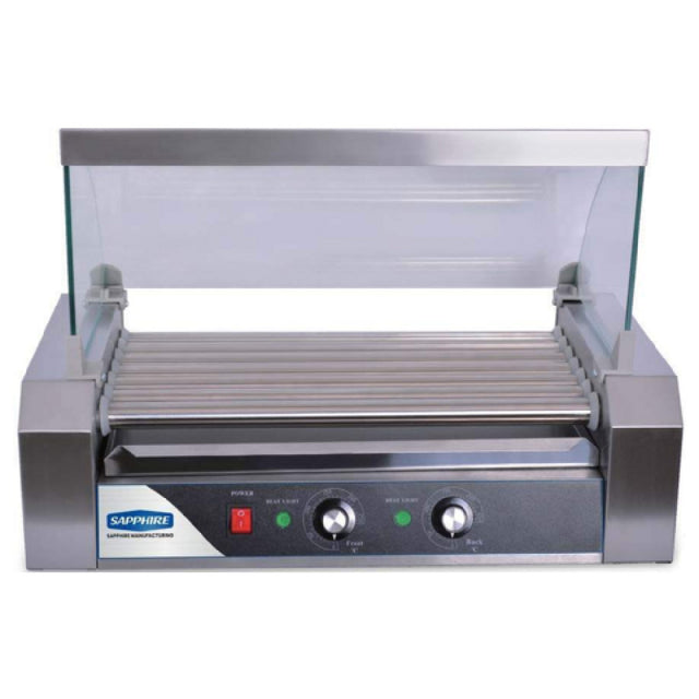 Sapphire Manufacturing SE-HDR5 Sapphire Hot Dog Roller Grill Capacity 12 Hot Dogs