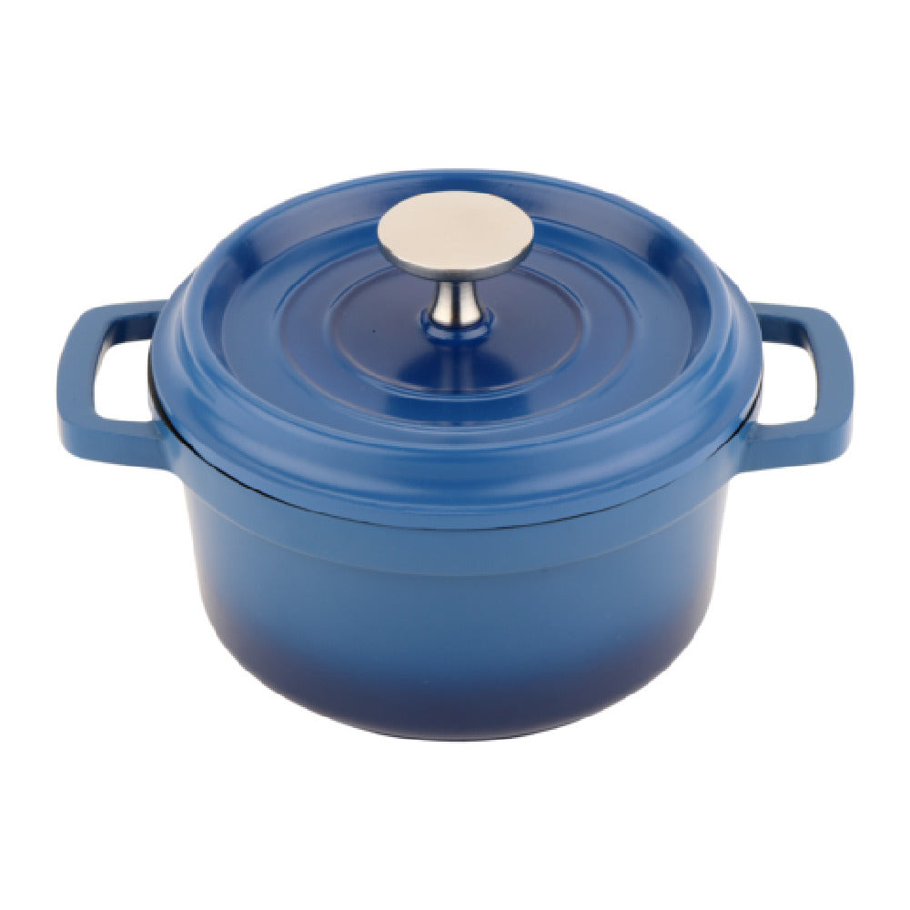 GET Enterprises CA-013-CB-CC Heiss™ Induction Dutch Oven 3/4 Qt. (15/16 Qt. Rim Full) 6" Dia. X 2-7/8"H