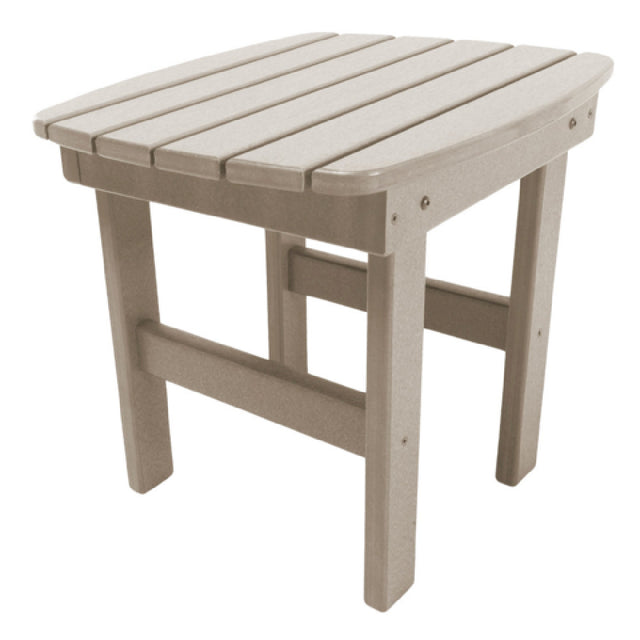 Plantation Prestige Commercial Furniture 3211720-01 UPGRD Durawood Side Table 17" X 20" Rectangular