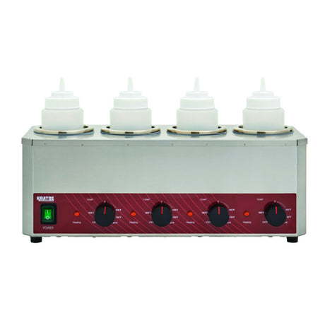 Hubert 80260 - Kratos® 29M-051 Sauce/Topping Bottle Warmer, Countertop, Triple