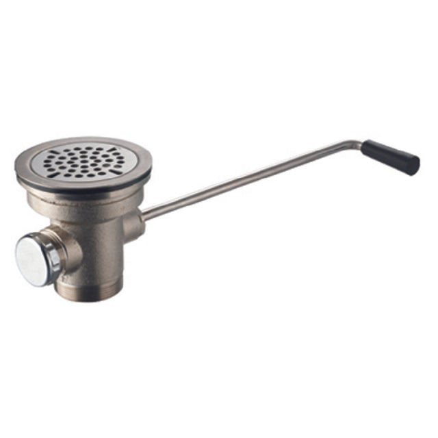 Sapphire Manufacturing TTLD-35 Twist Handle Lever Drain Heavy Duty 3-1/2" Sink Opening