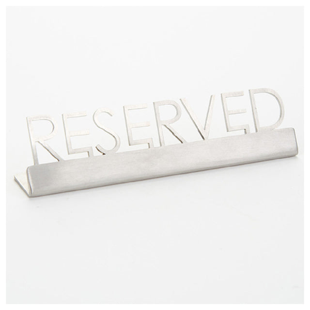 American Metalcraft SSR5 Sign "reserved" 5"L X 3/4"W X 1-1/2"H