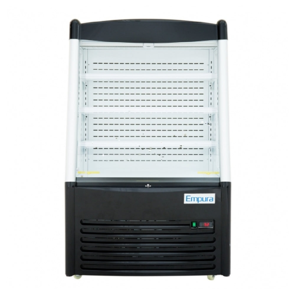 Empura Refrigeration EOM-36B Refrigerated Vertical Open Air Merchandiser 57.5" Height Black Exterior