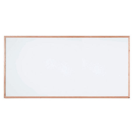 Aarco WOS4896 White Procelain Markerboard Wall Mount 96"W X 48"H