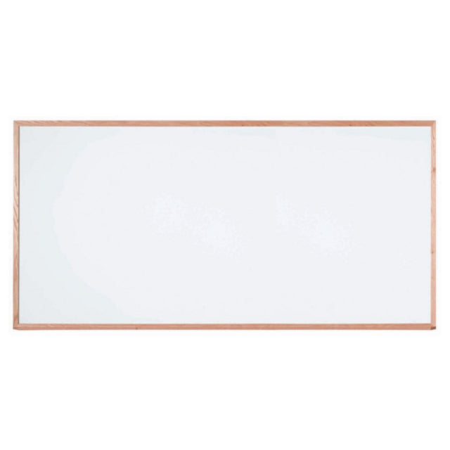 Aarco WOS4896 White Procelain Markerboard Wall Mount 96"W X 48"H