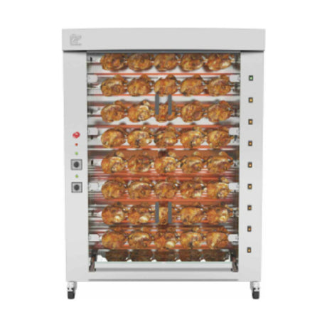 Rotisol FB1400-8E-SS FlamBoyant Rotisserie Oven Electric Floor Model