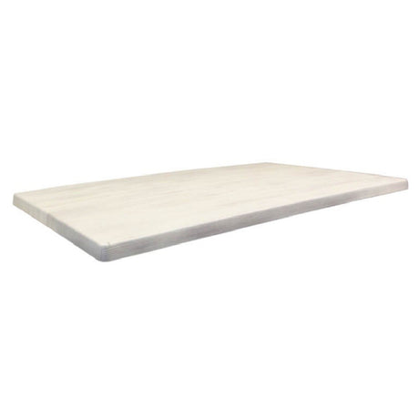 JMC Furniture 32X48 WHITE WOOD Topalit Table Top Outdoor Use 32" X 48"