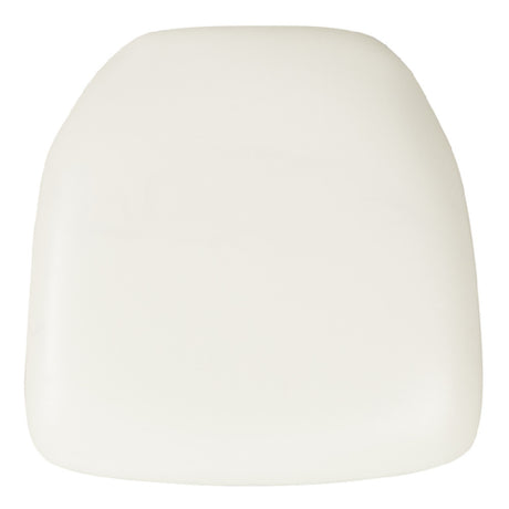 Flash Furniture BH-WH-HARD-VYL-GG Chair Cushion 15-1/2"W X 15-1/2"D X 2"H Designed For Crystal