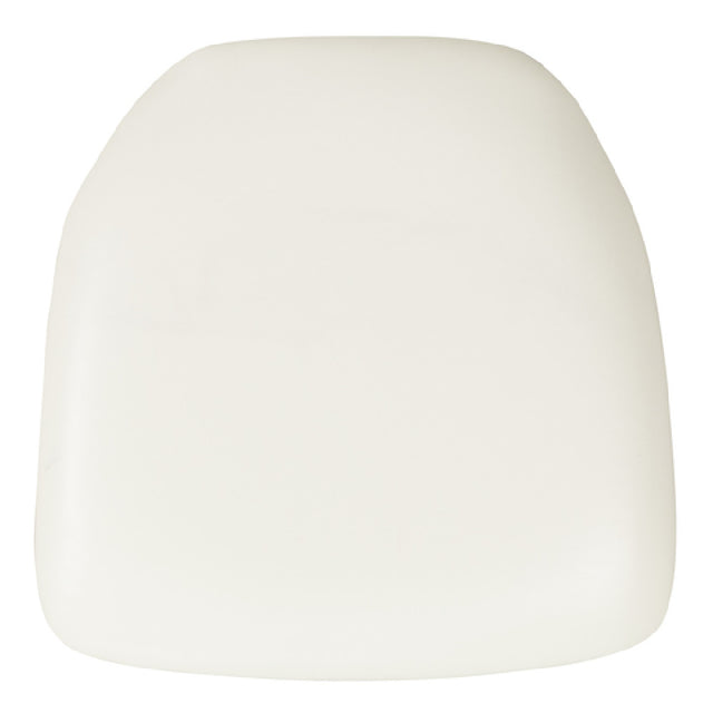 Flash Furniture BH-WH-HARD-VYL-GG Chair Cushion 15-1/2"W X 15-1/2"D X 2"H Designed For Crystal