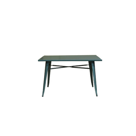 Hubert 41632 - CenPro Outdoor Table, 48"W X 29-1/2"D X 30"H, Standard Height