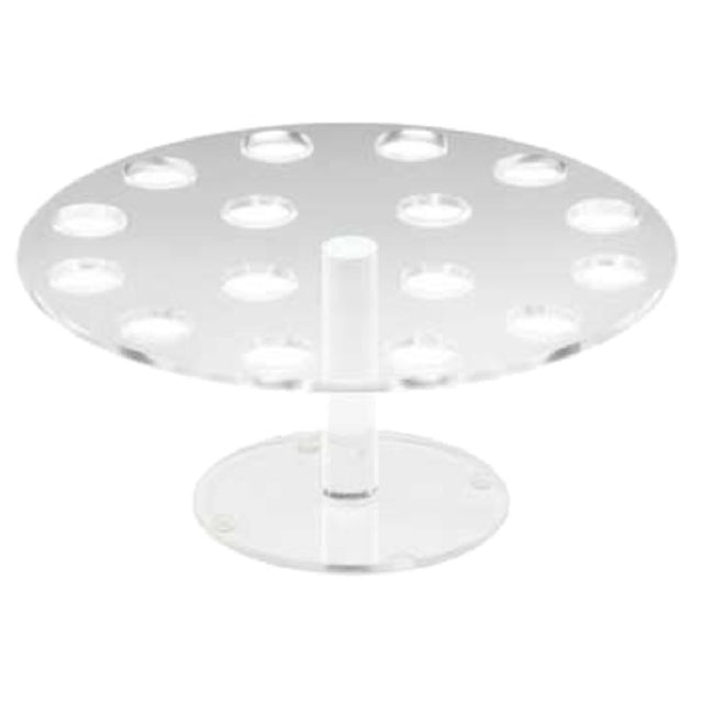 Cal Mil 1265 Cone Pedestal 12" Dia. X 7"H Accommodates (16) Cones