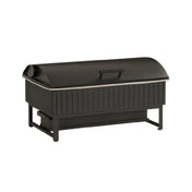 Cal Mil 23793-13 Brooklyn Chafer 23"W X 15"D X 13"H With Grooved Detailings