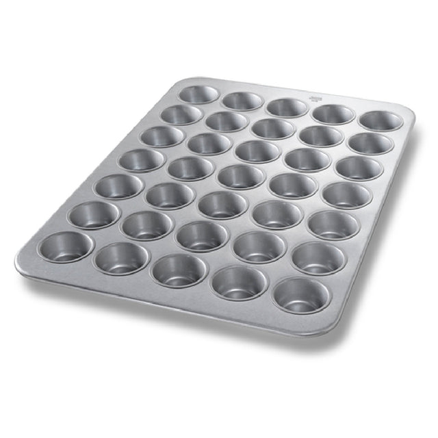 Chicago Metallic 45575 Cupcake Pan 17-7/8" X 25-7/8" Overall Makes (35) 2-3/4" Dia. Cupcakes