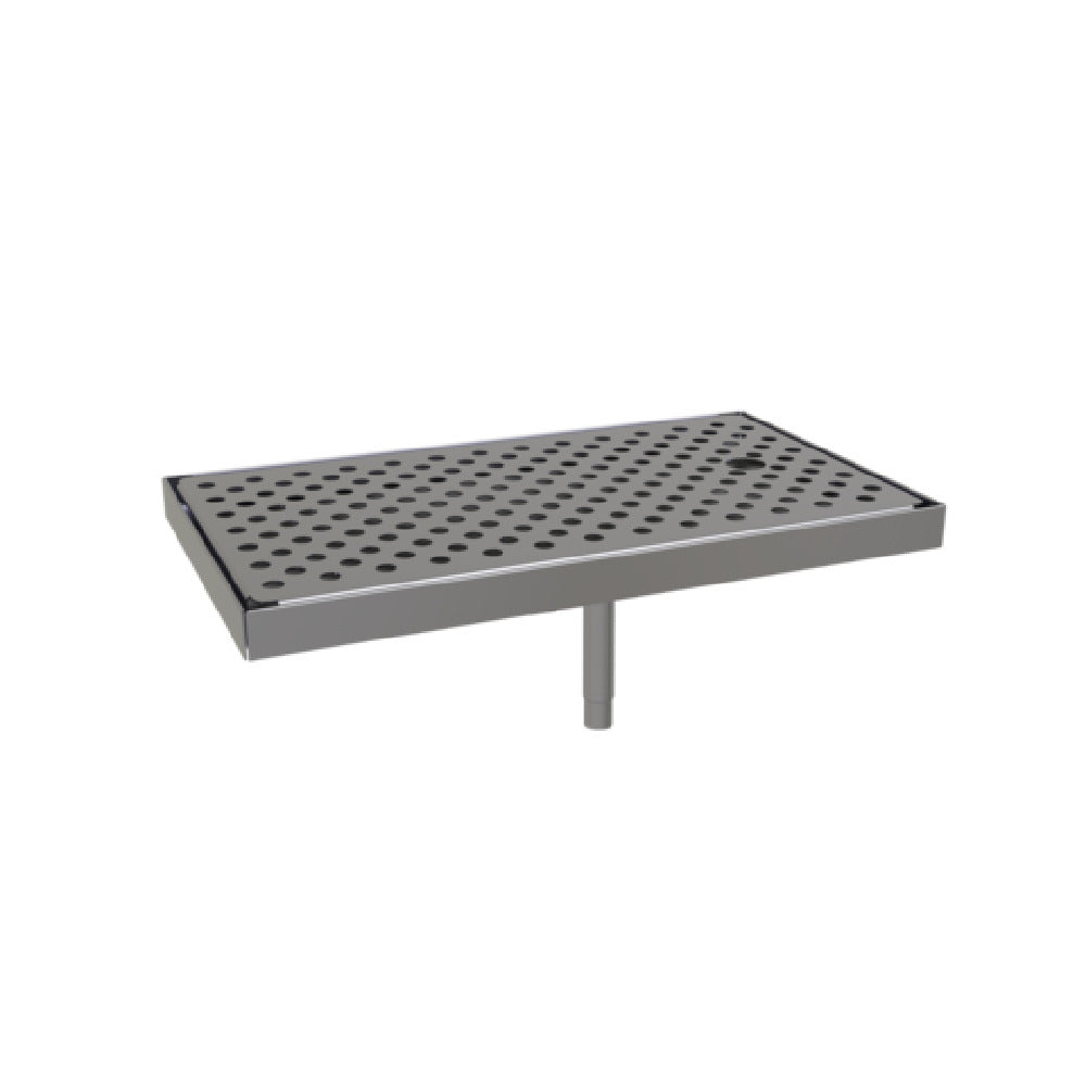 Glastender SM-DP8X14 Surface Mount Drain Pan 14"W X 8"D (NOTE: Made To Order Not Returnable)