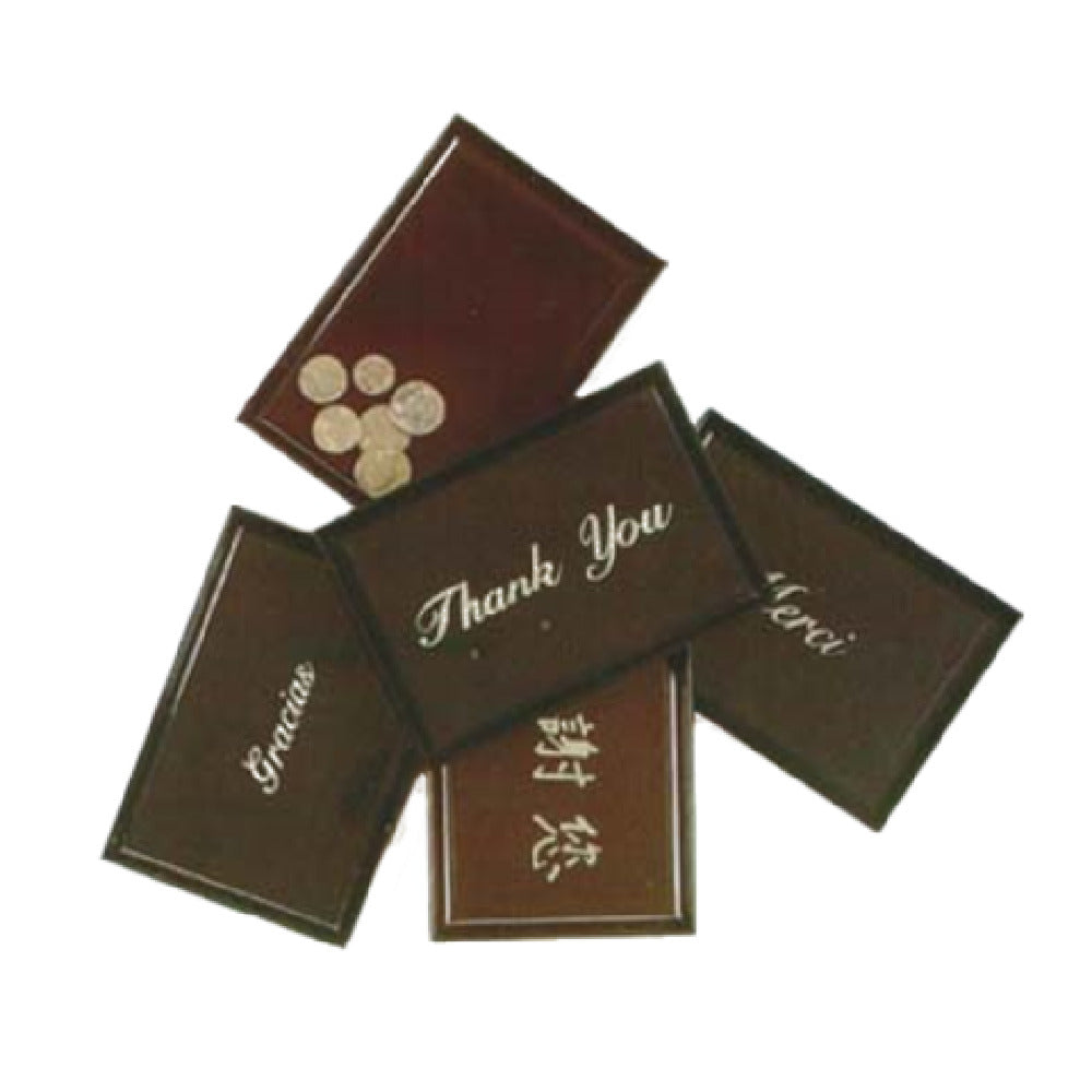 Vollrath 1000-96 Tip Tray "Thank You" Imprinted 4-1/2" X 6-1/2"