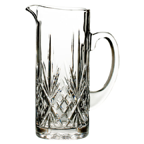 Hospitality Brands HGS25297-004 Hospitality Brands Majesty Pitcher 34 Oz. Premium Glass (4 Each Per Case)