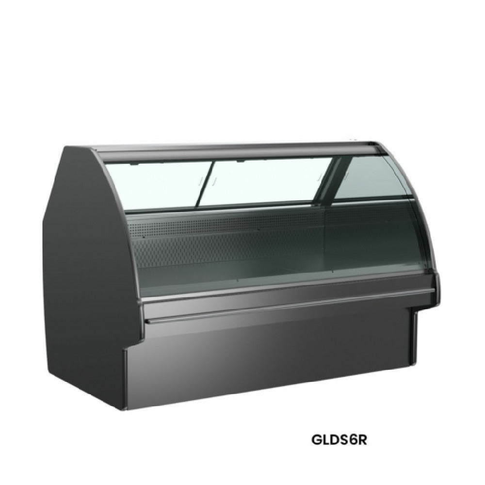 Structural Concepts GLDS4R Fusion® Service Refrigerated Single Deck Deli Merchandiser