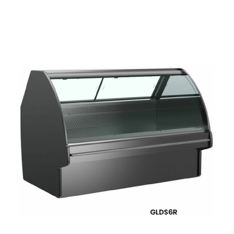 Structural Concepts GLDS4R REMOTE Fusion® Service Refrigerated Single Deck Deli Merchandiser