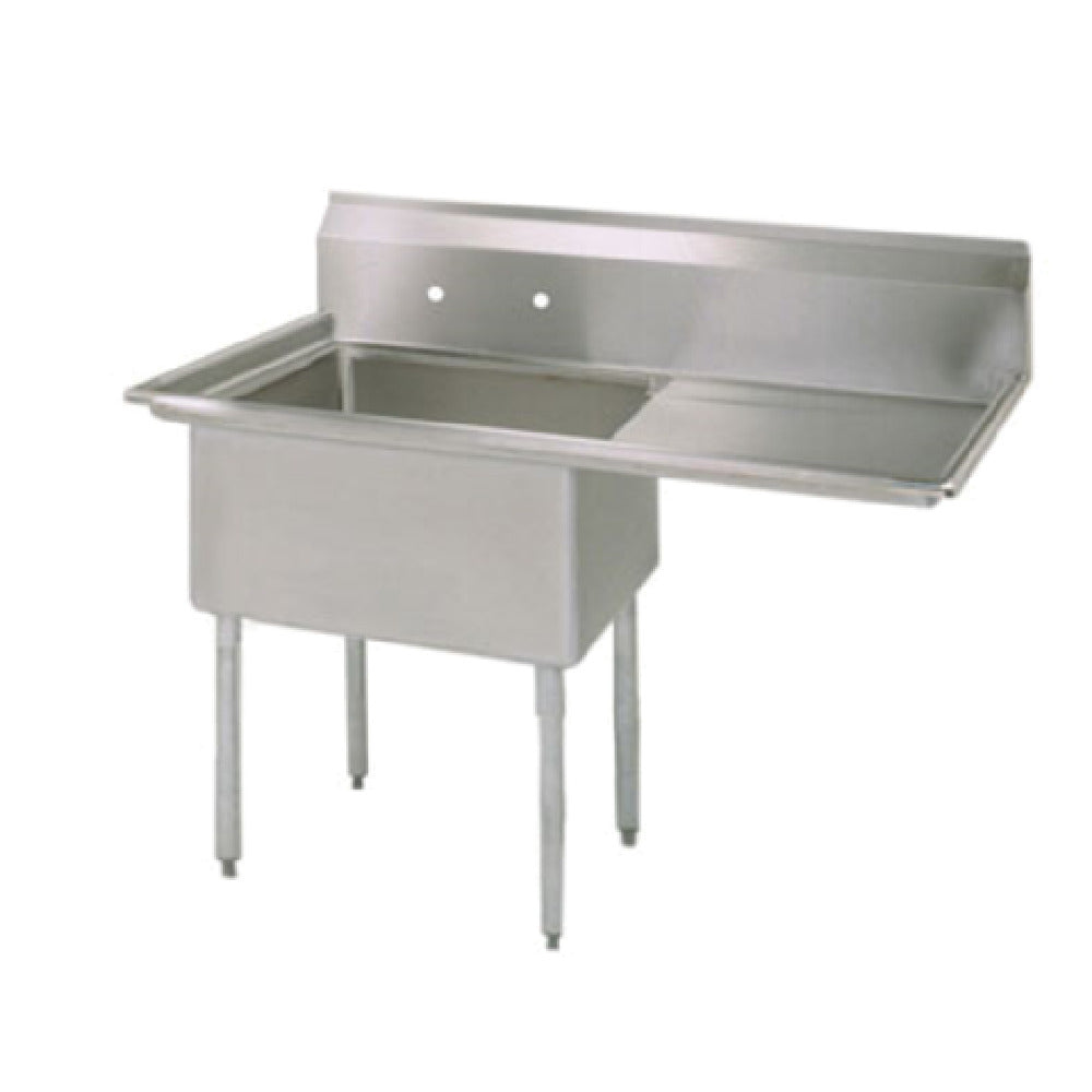 BK Resources BKS-1-1824-14-24R Sink One Compartment 44-1/2"W X 29-13/16"D X 43-3/4"H Overall Size