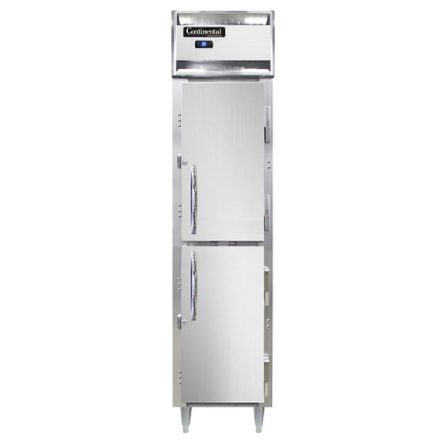Continental Refrigerator D1RSESNSAHD Designer Slim Line Refrigerator Reach-in