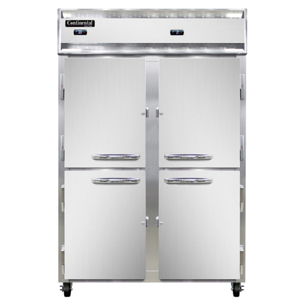Continental Refrigerator 2RFNSAHD Refrigerator/Freezer Reach-in Two-section