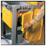 Rubbermaid FG618100YEL - Janitor Cart Locking Cabinet, For 6173 & 6173-02 Carts, Assembly Required
