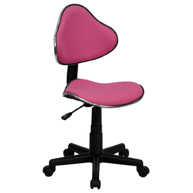 Flash Furniture BT-699-PINK-GG Ergonomic Swivel Task Chair 33" To 37-1/2" Adjustable Height