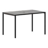 Flash Furniture XU-DG-UH3048-GY-GG Lark Dining Table 30"W X 48"D X 29-1/2"H Table