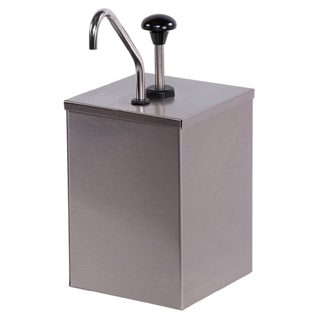 Carlisle 386010 Carlisle Condiment Pump Dispenser 7-1/4"L X 7-1/4"W X 15-1/2"H