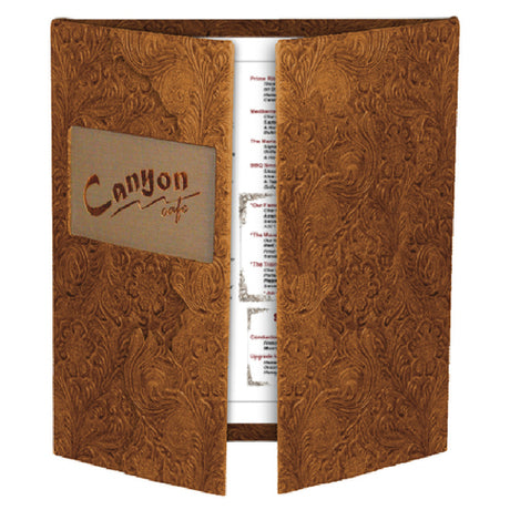 Menu Solutions WF55C Menu Cover Holds 4-1/4" 8-1/2"