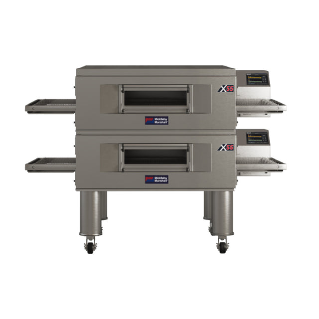 Middleby Marshall X55GWB-2_LP - Energy Management Wide-Belt Conveyor Oven, Gas Fired