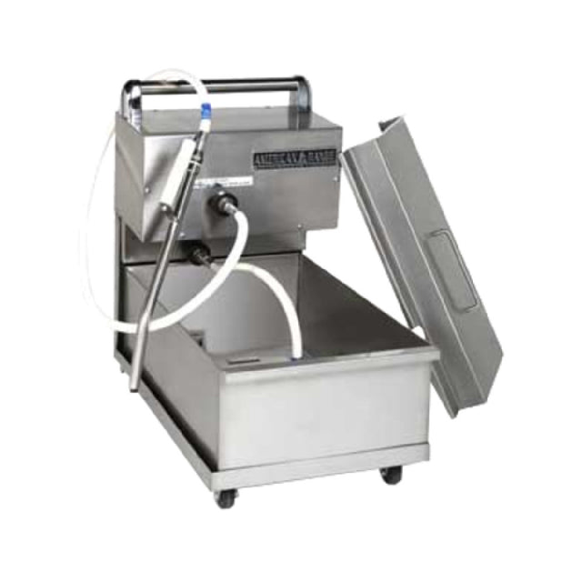American Range ARPFS-35/50 - Portable Fryer Filter System, 60 Lb. Oil Capacity, 1/2" Dia. Teflon Lined