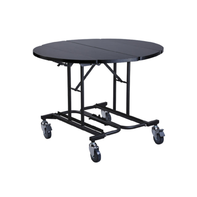 FOH BTR008BKS98 Smart Buffet Ware® Royal Collapsible Room Service Trolly 42.25"