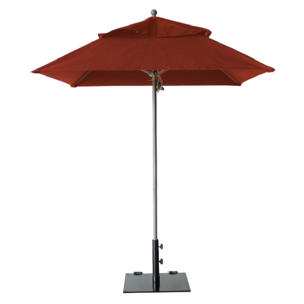 Grosfillex 98668231 Windmaster Umbrella 6-1/2 Ft. Square Top