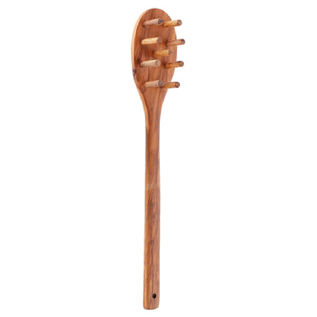 Harold Import Co. 50016 Eddingtons Spaghetti Server 12" Olive Wood