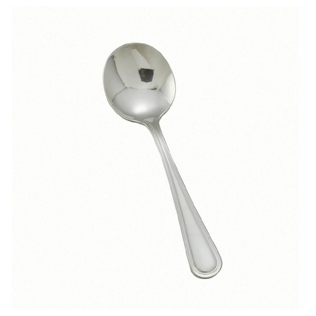 Winco 0030-04 Bouillon Spoon 5-7/8" 18/8 Stainless Steel