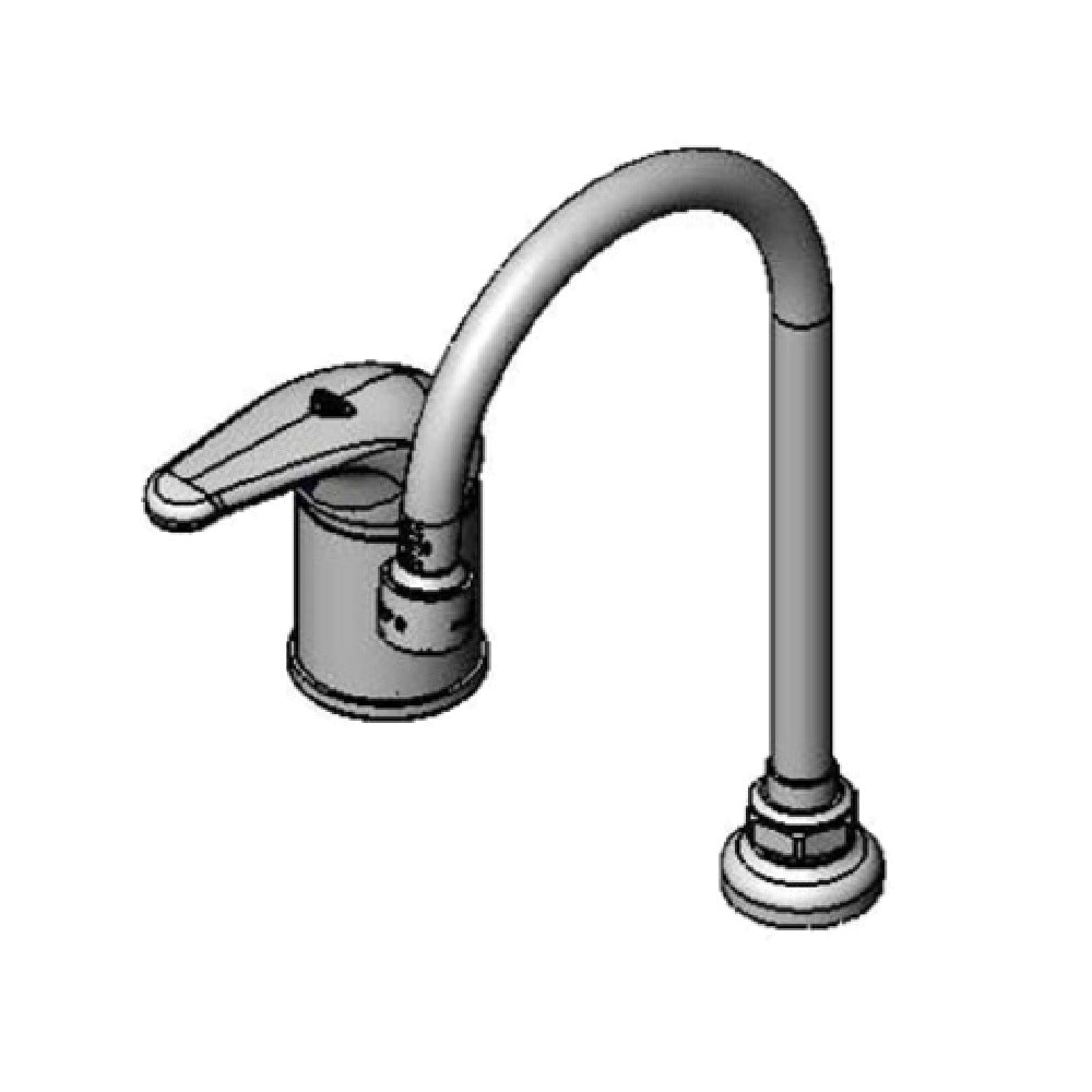 T&S Brass B-2742 Faucet Single Lever Side Mount