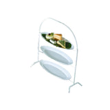 Bon Chef 7007ALLERGENLAVENDER - Display Stand, 3-tier, 27-3/4" W X 30" H