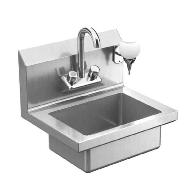 Winholt WHWS1410HV - Hand Sink, Wall Mounted, 18"W X 15"D OA