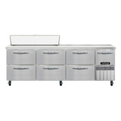 Continental Refrigerator RA93SN12-D Refrigerated Base Shallow Depth Sandwich Unit