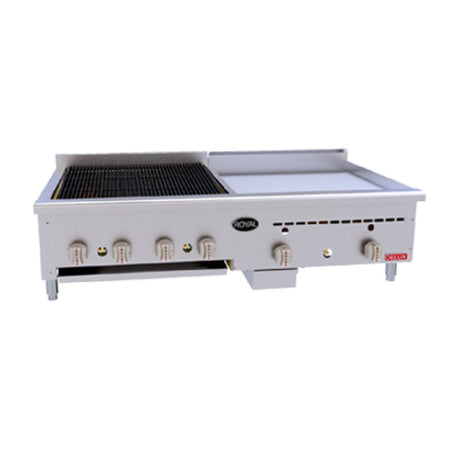 Royal Range Of California BG-2436_LP Delux Series Charbroiler/Griddle Gas